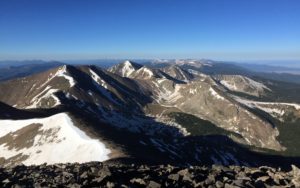 Cielo Vista Ranch View from the 14,047-foot summit of Culebra Peak - Copy