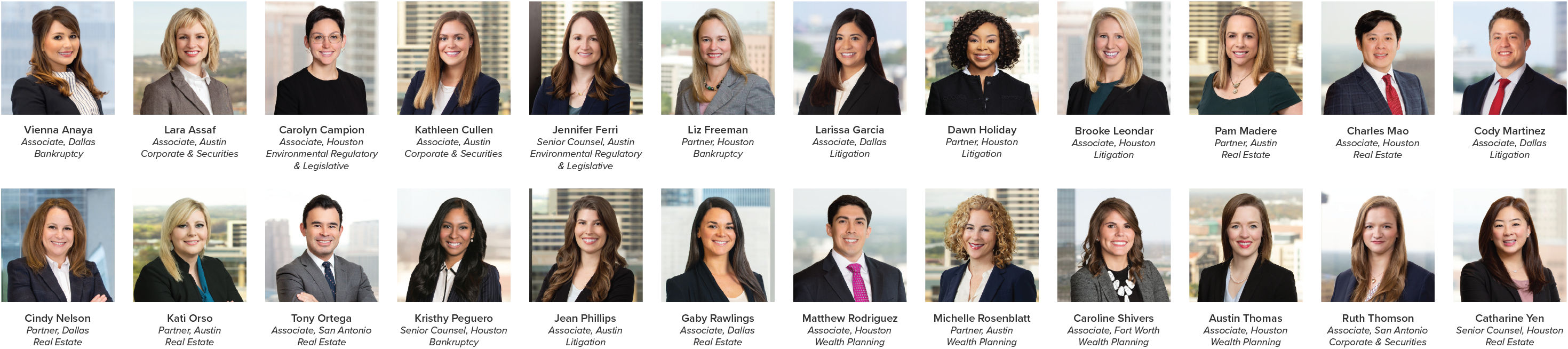 Jackson Walker Diverse Attorneys