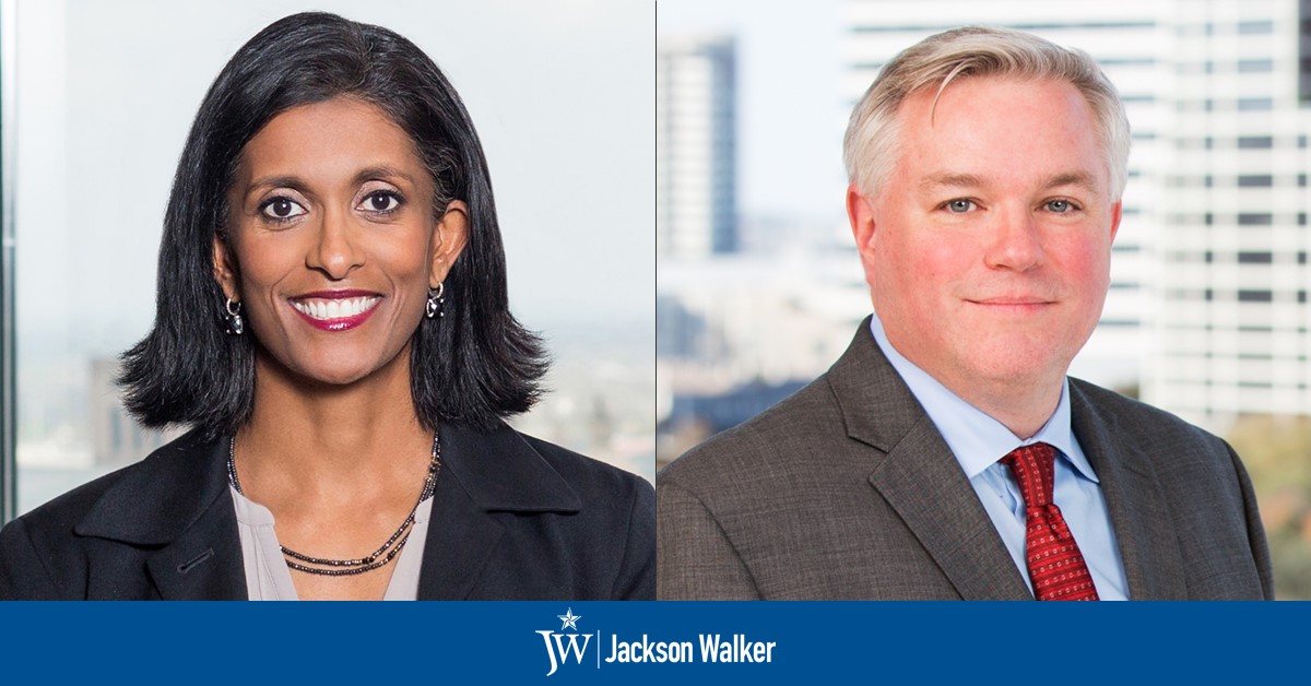 Image for announcement of Priya Coffey and Mike Taten's appointment as managing partners of the Houston and Dallas offices, respectively.