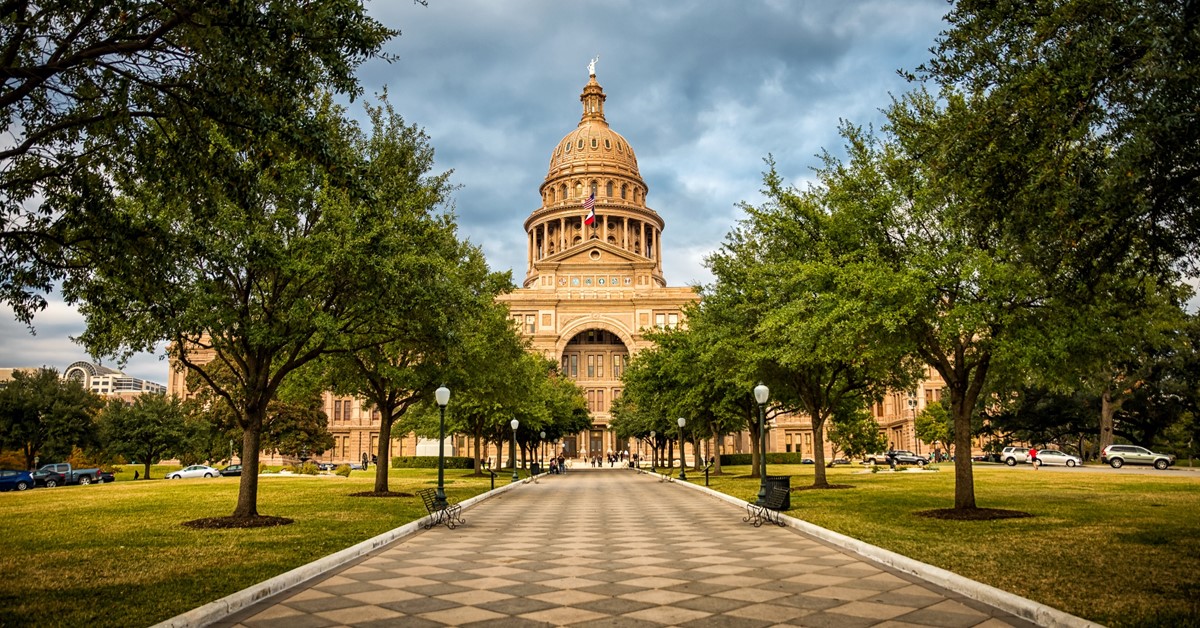 Texas State Capitol building-Texas Supreme Court in Austin