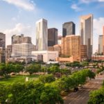 Skyline of the city of Houston