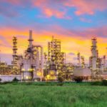 Oil and gas refinery with Jackson Walker logo