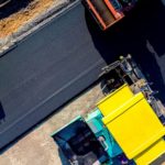 Construction site and equipment