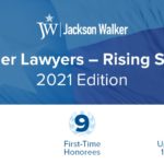 Jackson Walker "Super Lawyers - Rising Stars" 2021 Edition