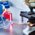 Healthcare medicine testing treatment with JW logo