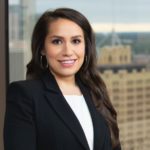 Daniela Mondragon with JW logo