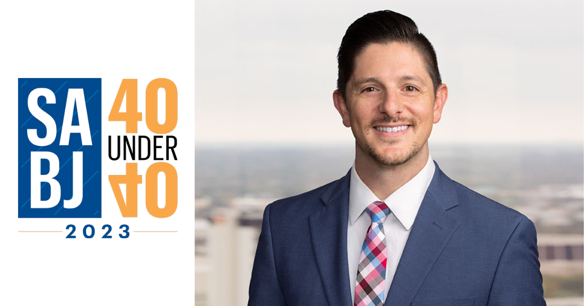 Brian Pettis Listed as “40 Under 40” Honoree in San Antonio Business