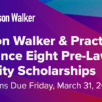 PracticePro pre-law scholarships with JW logo