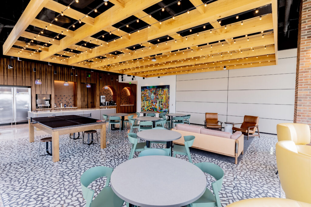 With almost 50 attorneys and about 70 local employees, the new office provides the right amount of space and amenities to grow.