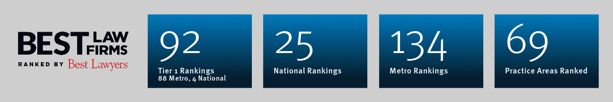 2024 Best Law Firms stats gradient