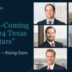 2024 Texas Rising Stars Up and Coming 100 - Chris Bankler, Noah Galton, Reagan Marble, Zachary McKay, and Zach Zurek
