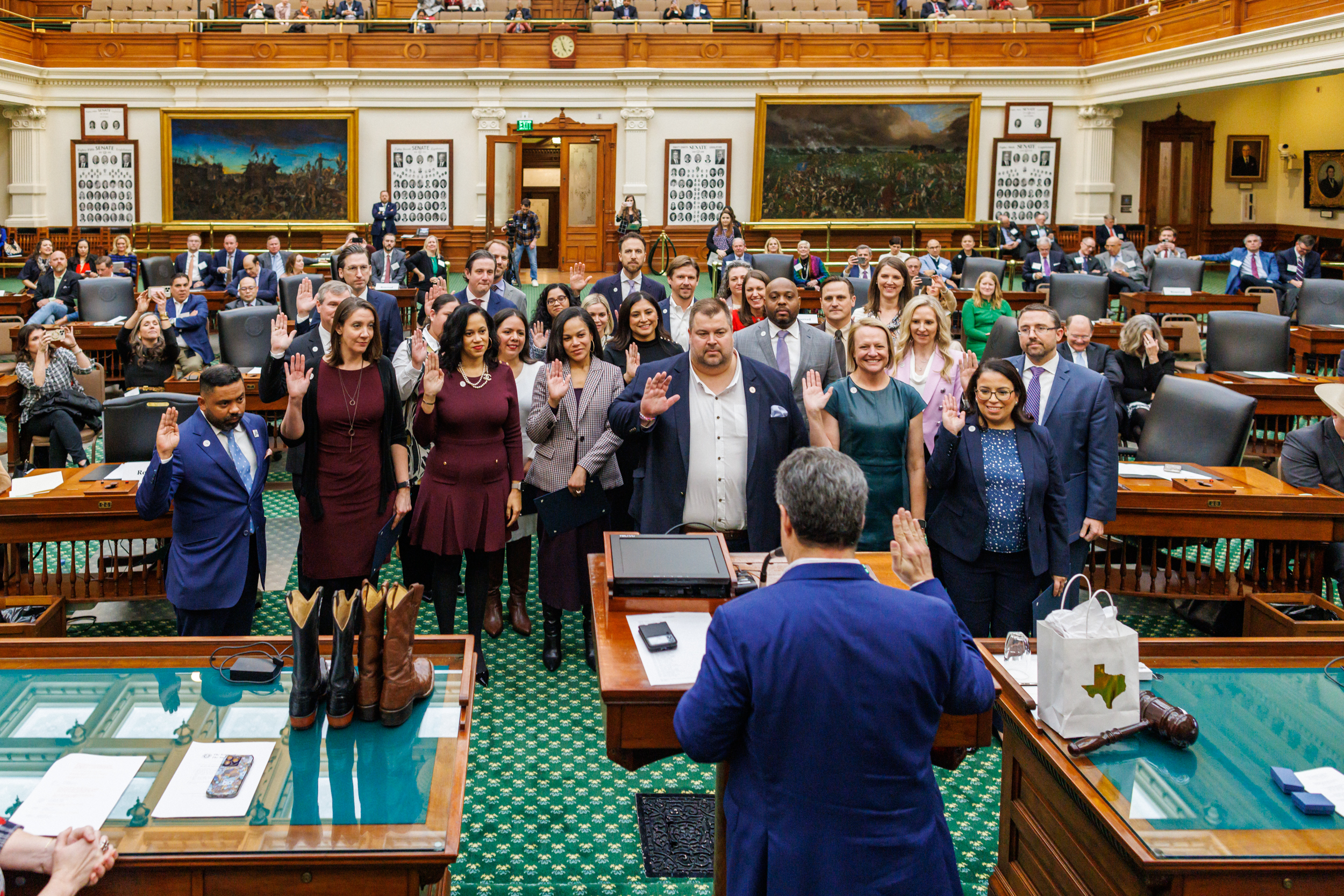 2025 Class of Texas Lyceum Directors swearing-in - Justin Shipley