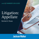 2026 Chambers Department Announcement - Litigation Appellate