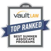 Vault 2026 - Jackson Walker - Best Summer Associate Programs