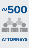 ~500 Attorneys ~500 Attorneys