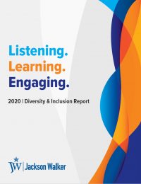 JW 2020 Diversity and Inclusion Report cover page thumbnail