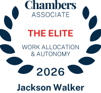 Jackson Walker Chambers Work Allocation 2026